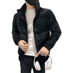 312A-5-607-P125 冬季社会小伙立领棉衣韩版潮流棉服A图片