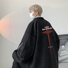 23秋款美式复古麂皮绒飞行棒球服男女夹克外套JF3275-P80控108，男装夹克，电商B370