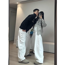 美式潮牌高街字母印花立领开衫毛衣Cleanfit慵懒风软糯针织衫外套，男装针织衫/毛衣，星座506A