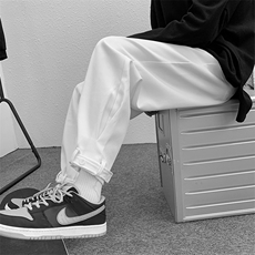 现货春秋季原宿风宽松新款韩版百搭港风直筒阔腿休闲裤K1057-P32，男装休闲裤，星座512-2
