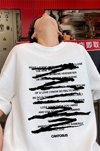 量大优 供视频  华夫格短袖T恤半袖男 HDX523-特P18图片
