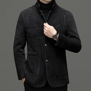 QLMXN2821秋冬新款2022年男士休闲服加厚保暖休闲夹克外套P153图片