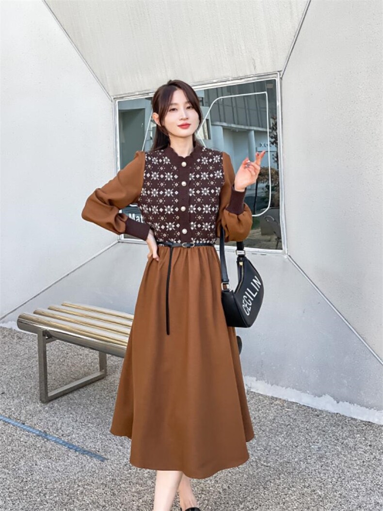 秋装新款连衣裙，女装连衣裙，琴菲儿
