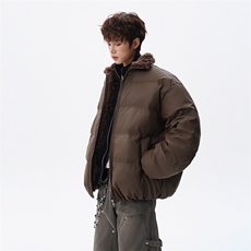 手塞棉)冬季新款排骨座山雕棉服加厚外套AMF005-P98-控178，男装棉衣，星座216(原A116)