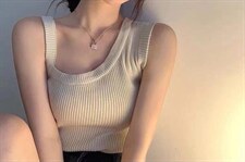 不对称性吊带设计风格，女装背心吊带，魅力元素