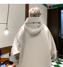 XZ809A/NWY809/P75/控88呢料刺绣连帽卫衣复合底布穿着更舒适，男装卫衣，星座809A(原222-1)