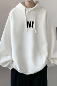连帽卫衣男大码胖子帽衫大号运动服WY2436-P35图片