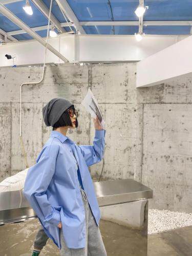 现货三色后排扣子，女装，C&B