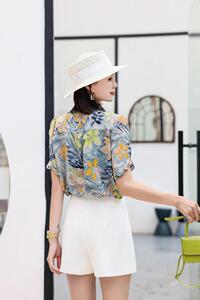碎花小衫,女装,青云阁