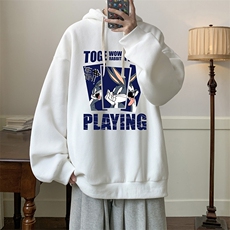 连帽卫衣男大码运动服帽衫外套WY2234-P35加绒款-P40，男装卫衣，电商A040