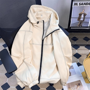 美式机能连帽冲锋衣外套男女春秋工装登山户外夹克上衣W6061-P64图片