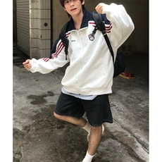 潮流文艺新款时尚原宿夹克流行简约日系气质百搭ins慵懒W0039，男装夹克，星座601-1