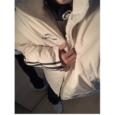 美式复古运动立领棉袄男女款冬季棉服防寒服潮牌情侣外套棉衣，男装棉衣，星座506A