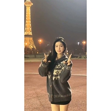 重磅秋冬北极绒开衫毛衣美式复古休闲慵懒风牛角扣针织衫连帽外套，男装针织衫/毛衣，电商A486