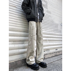 时尚潮牌男长裤潮微弹宽松型日系休闲裤青春新款潮流，男装休闲裤，星座716-3