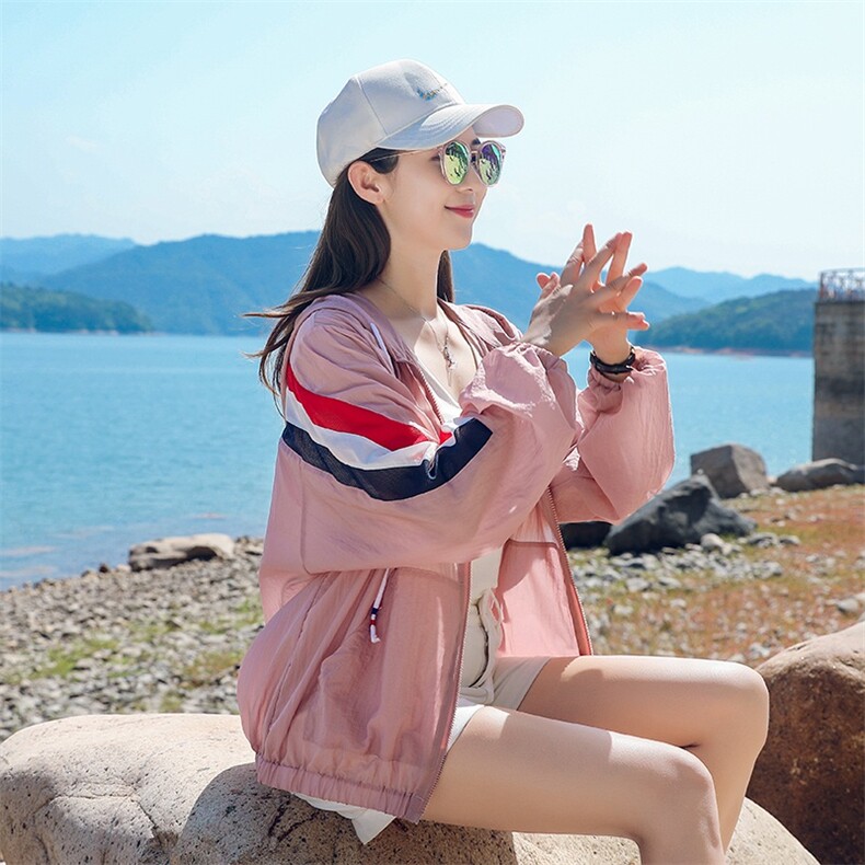超好看防晒衣女夏2025新款女款夏季薄款外套女士小个子女孩防晒服,女装防晒衣,可可小西