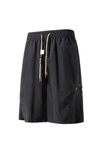 褶皱铆钉设计速干五分休闲短裤 DK007立体 锦纶(S-2XL)TP22图片