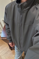 美式潮牌立领棉衣外套冬季加厚保暖正肩夹克棉服男潮MF3665-特P62，男装夹克，电商B295