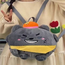 灰狼双肩包