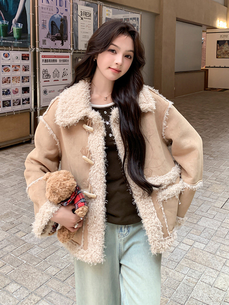 【新款现货】皮毛一体082-6665P190K278,女装皮草,浙宝192（原082）