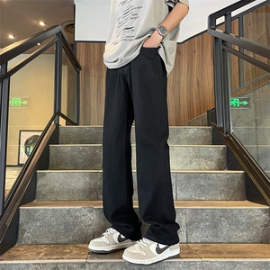 2024春夏季新款日系直筒牛仔裤男 NK879 P32图片