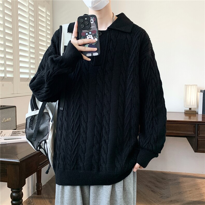 【新品】2025秋冬男士时尚休闲百搭针织连帽毛衣潮流-M253-P58,男装针织衫/毛衣,星座1105-1