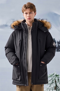 标90绒现货(有报告）情侣同款羽绒服C323-1-5701-P310图片