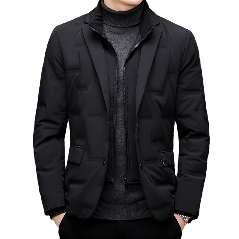 休闲新款羽绒服中年男款21冬季中年装保暖外套MNSA21D-YR002-P350，男装羽绒服，电商B212（原钱塘6029）
