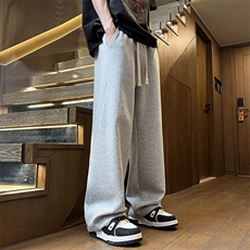 美式潮流休闲裤男2025夏季新款卫裤垂感直筒运动裤Q29108-特P40，男装休闲裤，星座610（原A335）