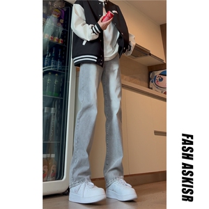 抖音得物品质百搭牛仔裤212-2-DY154-特P60 加绒特P65图片