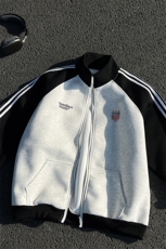 美式立领运动刺绣外套男xh93-特p75，男装卫衣，电商B367