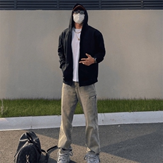 抖音得物高品质二开26春装美式高街结构硬挺宽松连帽卫衣开衫外套，女装短外套，电商A486