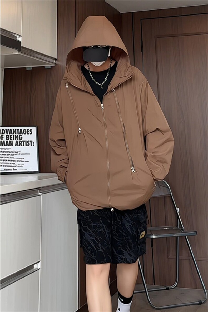 F8888/特P50防晒指数UPF50+有报告防紫外线防晒服外套防晒衣,男装防晒衣,电商A141