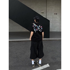 原版刺绣纯棉短袖ZX0309-P30，男装T恤，星座313A(原308A-2)