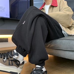 冬季新款重磅加绒加厚束脚卫裤大码 M~5XL XZ604-KP94JR-P60控78图片