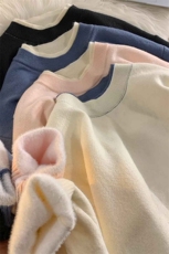 控78假两件毛衣男大码加绒针织衫男毛线衣M80099-P55加绒P70，男装针织衫/毛衣，电商A040