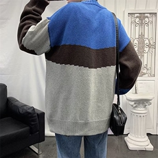 秋季毛衣男韩版潮流宽松休闲圆领针织衫D136P30，男装针织衫/毛衣，星座1116-2