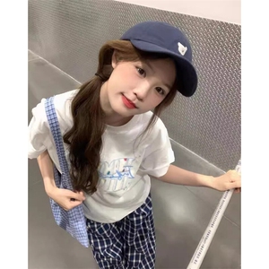 万针全刺绣工艺抖音得物高品质260克重磅纯棉双纱美式高街短袖T恤图片