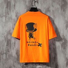 【】A003-HT1052-P30夏装新款卡通印花时尚T恤水泥墙，男装T恤，电商A003