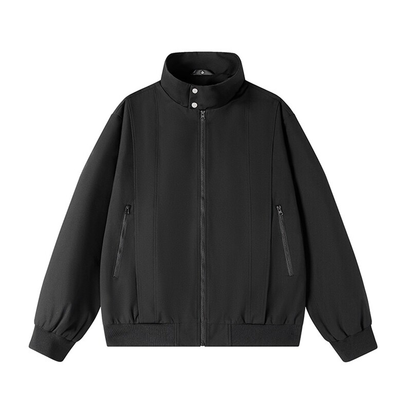 新款硬汉风户外夹克男立领纯色上衣冲锋衣外套DSA157B-JK7868-P70,男装夹克,电商A157B