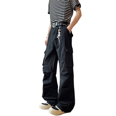 秋季美式ins高街hiphop多口袋工装裤货号K25127P65，男装工装外套，电商A063