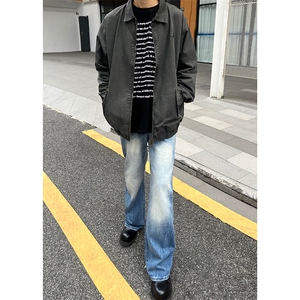 B221 美式ins高街暗黑小众个性宽松直筒牛仔裤 LK23140-P65 控88图片