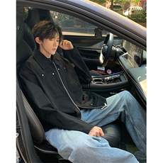 伐木工装铆钉设计外套，男装夹克，星座1303B