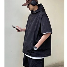 2025防晒衣套装男士夏季宽松休闲运动防紫外线一套男夏装，男装防晒衣，星座506A