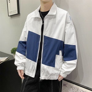 春秋款男士夹克衫潮流拼色外套男生运动上衣休闲男装JK0231-P68图片