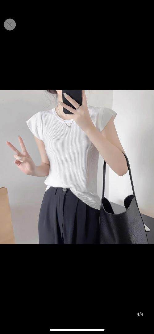 飞机袖打底背心，女装背心吊带，泰靡(2F)