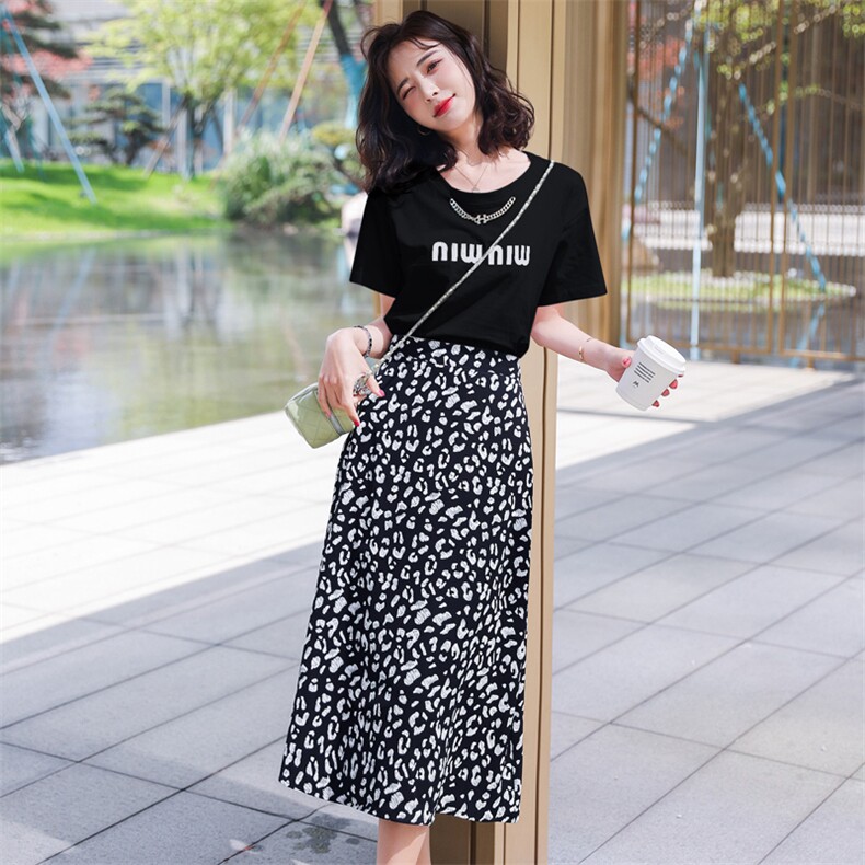2022新款减龄洋气套装网红宽松显瘦港味休闲时尚潮流两件套裙,女装套装/套裙,瑶迪依秀
