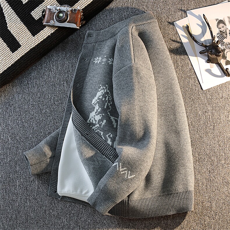 高品质毛衣男秋冬青少年针织打底衫加厚保暖衣KJ1036-P80,男装T恤,星座1105-3