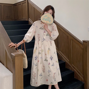 现货（主推款 数据好）夏季碎花连衣裙（p135k185）图片
