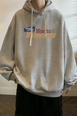 8XL连帽卫衣男大码胖子帽衫大号运动服WY2384-P35，男装卫衣，电商A040